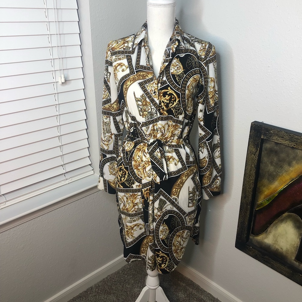 Multi #fashionnova dress with belt